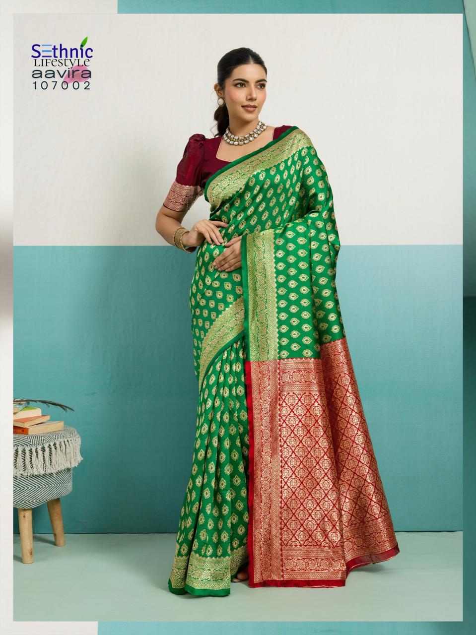Sethnic Aavira catalog wholesale sarees hyderabad - Sanvari Fashion