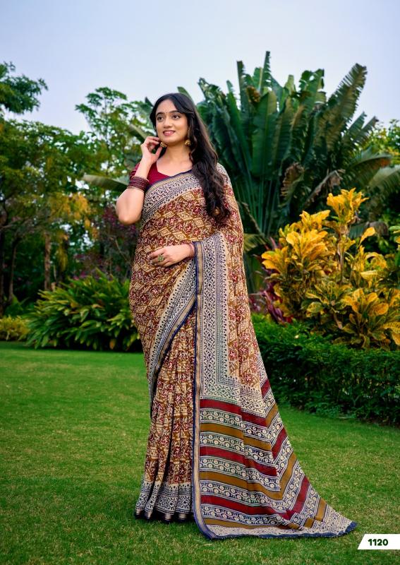 Sr Mulmul catalog saree online wholesale - Sanvari Fashion