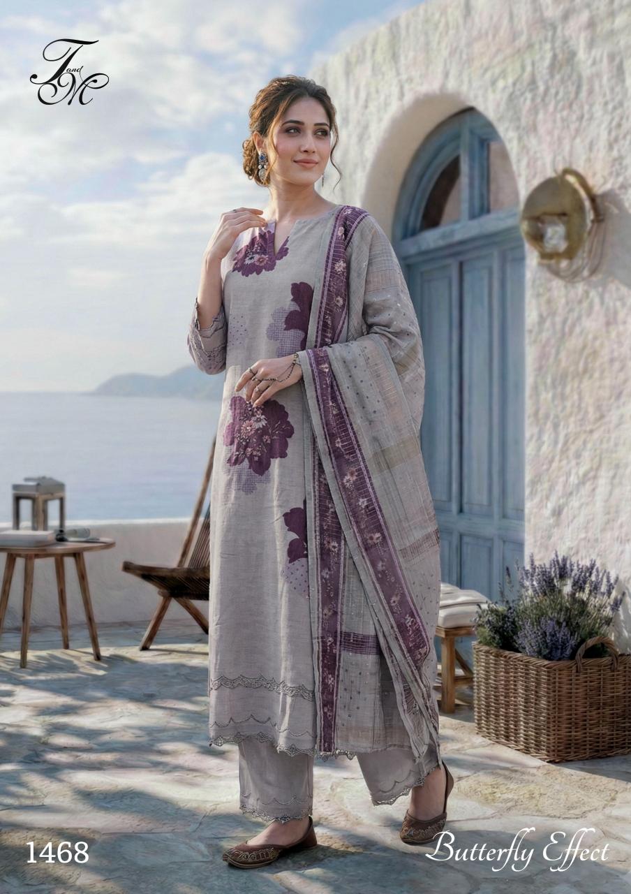 T&M Butterfly Effect catalog salwar kameez wholesale in bangalore - Sanvari Fashion