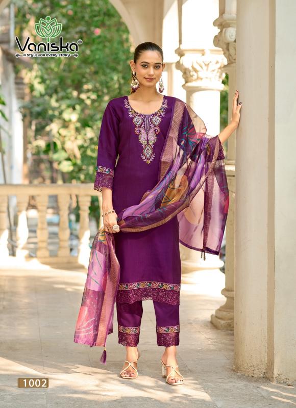 Vaniska Fashion Flora Vol 1 catalog wholesale kurti market in ludhiana - Sanvari Fashion