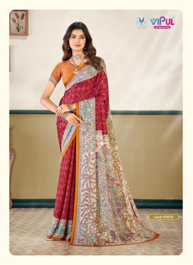 Vipul Antique Royal vol 27 catalog indian saree wholesale online  - Sanvari Fashion