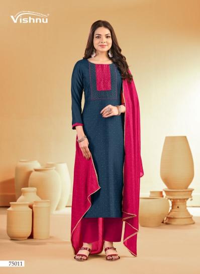 Vishnu Swarnapankh catalog wholesale salwar kameez in hyderabad - Sanvari Fashion