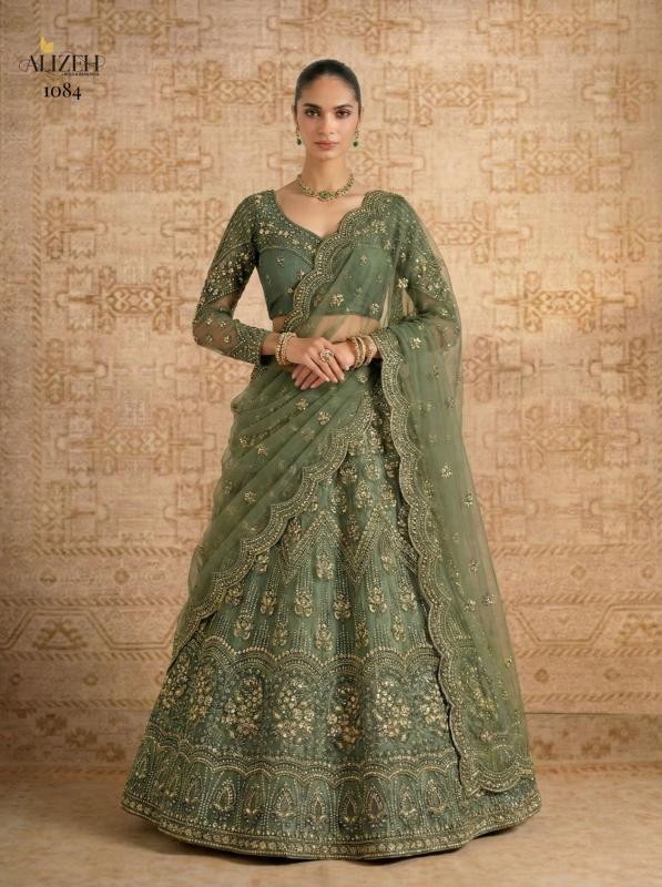 Alizeh 1084 catalog Butterfly Net Lehenga Choli - Sanvari Fashion
