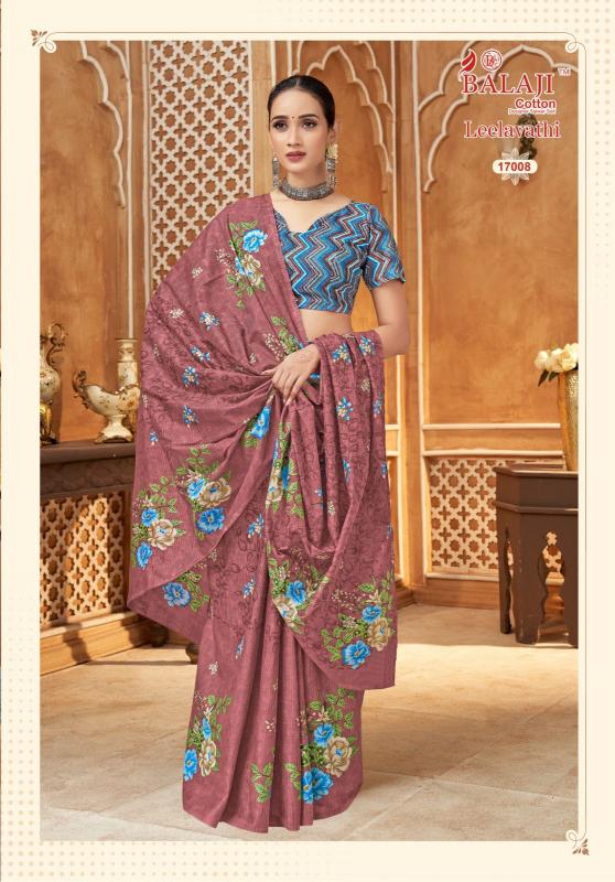Balaji Leelavathi Vol-17 – Cotton Sarees - Wholesale Catalog - Sanvari Fashion