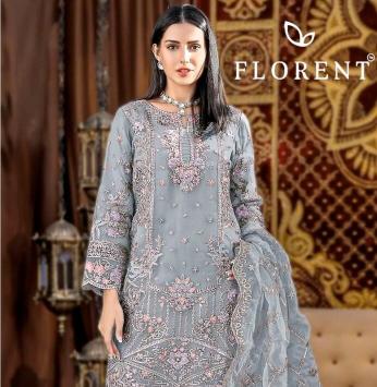Florent D No 1058 A To D catalog pakistani suits wholesalers in chandni chowk - Sanvari Fashion