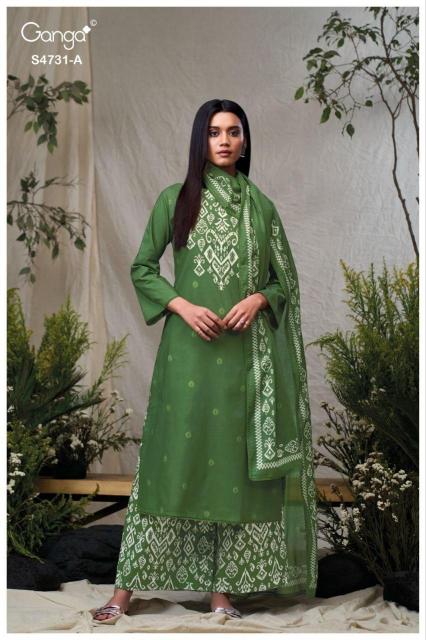 Ganga Lakshika 4731 catalog daily wear salwar kameez wholesale - Sanvari Fashion