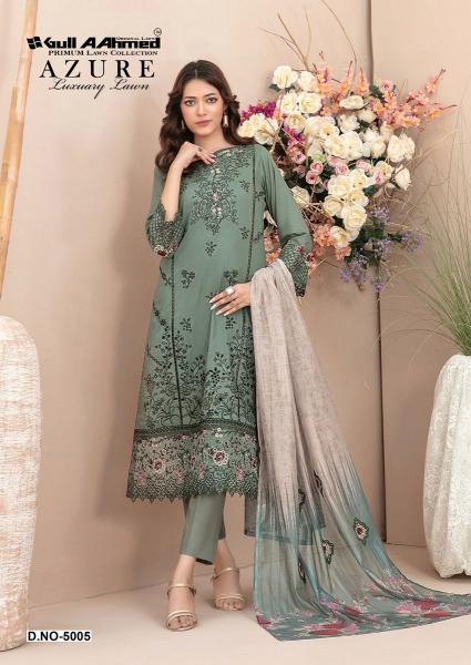 Gull Aahmed Azure Vol 5 catalog pakistani lawn suits wholesale in india - Sanvari Fashion