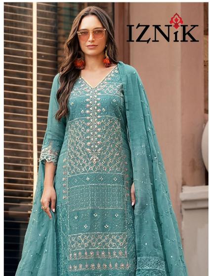 Iznik 457 Catalog pakistani suits importer wholesaler delhi - Sanvari Fashion