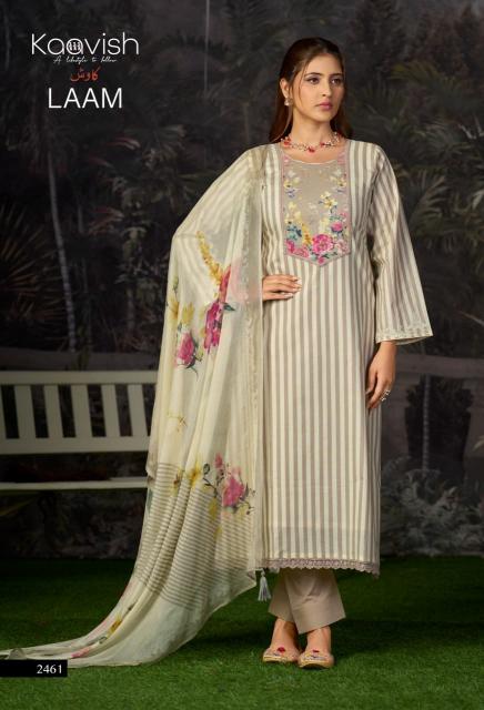 Kaavish Laam catalog unstitched salwar kameez wholesalers in india - Sanvari Fashion