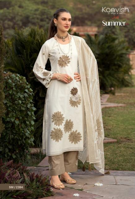Kaavish Summer Luxe catalog salwar kameez wholesale market in ahmedabad - Sanvari Fashion
