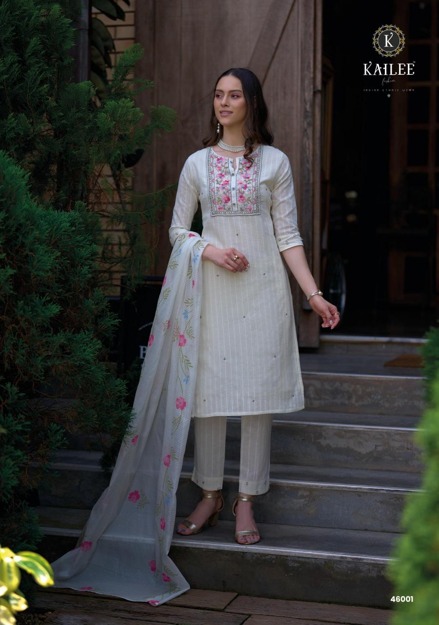 Kailee Summer Garden vol 3 catalog wholesale kurtis surat guest post - Sanvari Fashion