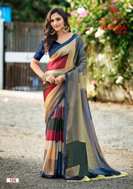 Kashvi Ishara Vol 1 catalog uppada sarees wholesale - Sanvari Fashion