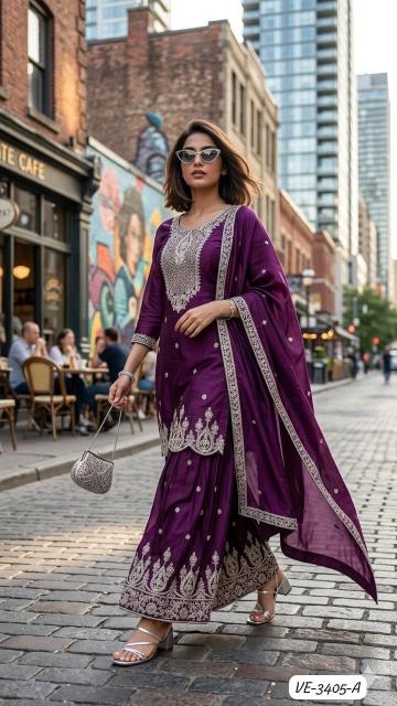 Ladies Flavour 3405 A & B Catalog wholesale designer kurtis in hyderabad - Sanvari Fashion