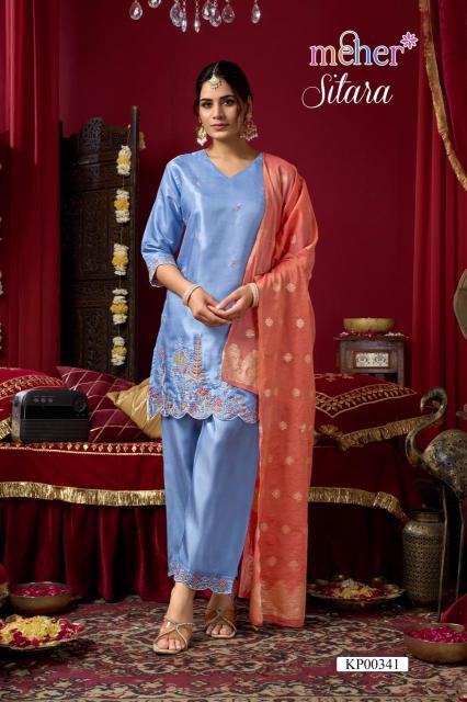 Meher Sitara catalog wholesale kurtis surat surat gujarat - Sanvari Fashion