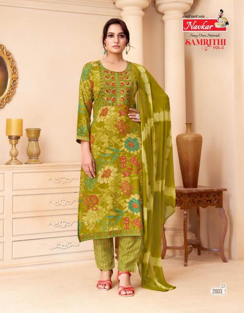 Navkar Samrithi Vol 2 Catalog wholesale kurtis shopping in surat - Sanvari Fashion