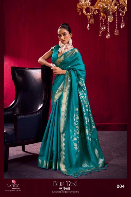 Rajtex Blue Taxi catalog sarees wholesale - Sanvari Fashion