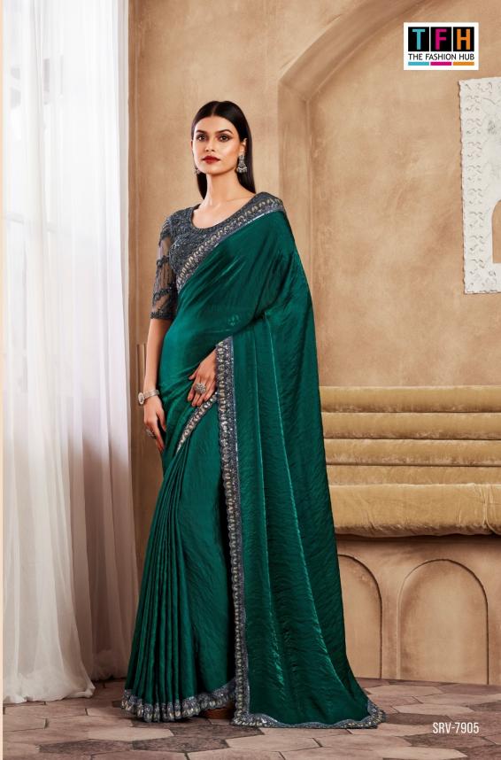 Tfh Sarvaratna Nx catalog designer saree wholesale online - Sanvari Fashion