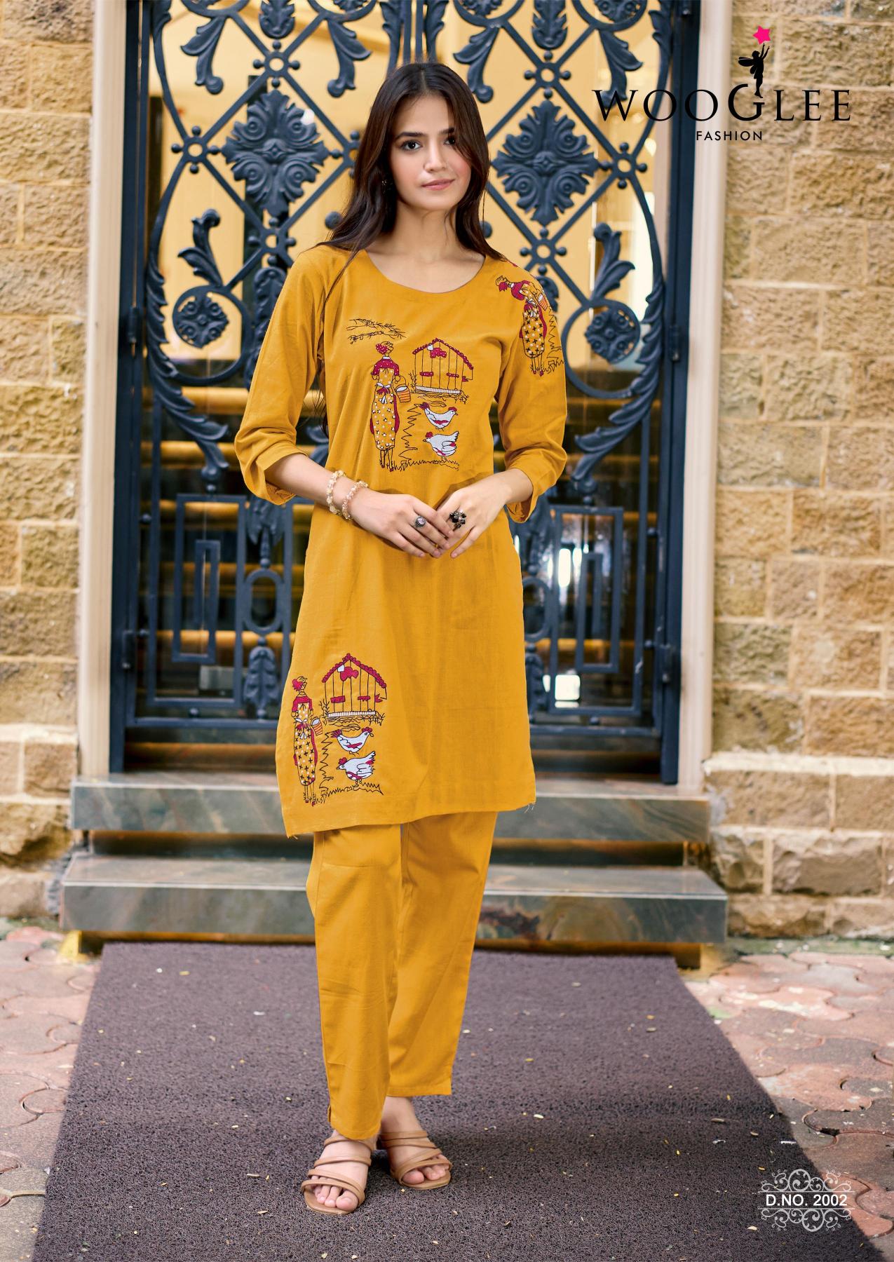 Wooglee Shivangi catalog co ord sets online - Sanvari Fashion