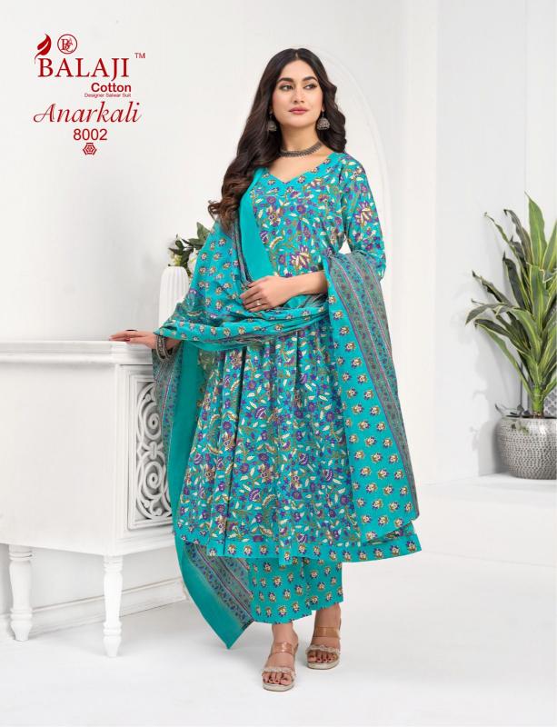 BALAJI COTTON ANARKALI vol 8 Best wholesale dress materials in Hyderabad - Sanvari Fashion