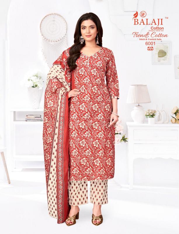 Balaji Trends Cotton Vol-6 – Dress Material - Wholesale Catalog - Sanvari Fashion