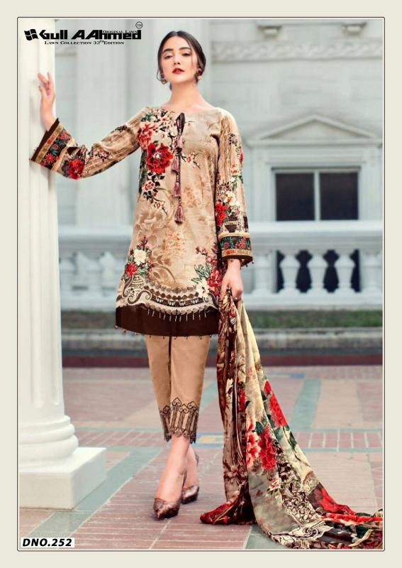 Gull Aahmed Lawn Collection Vol-32 – Karachi Dress Material - Wholesale Catalog - Sanvari Fashion