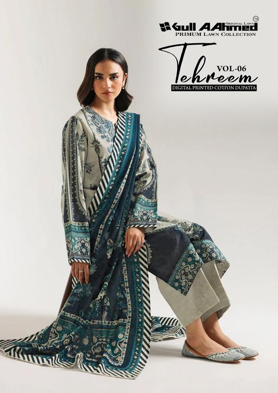 Gull Aahmed Tehreem Vol- 6 – Karachi Dress Material - Sanvari Fashion