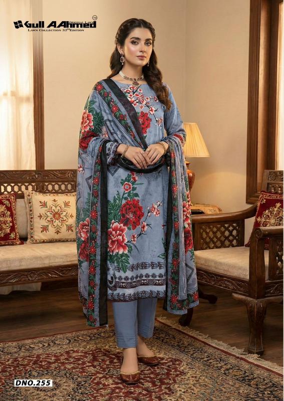Gullahmed Lawn Collection Vol-32 – Karachi Kurti Pant With Dupatta - Wholesale Catalog - Sanvari Fashion