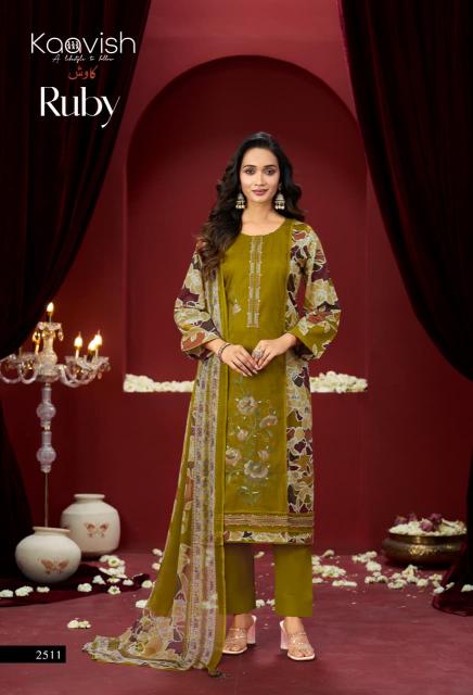 Kaavish Ruby catalog salwar kameez material wholesale - Sanvari Fashion