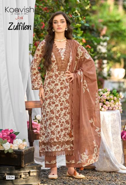 Kaavish Zulfilen catalog mumbai salwar kameez wholesalers - Sanvari Fashion