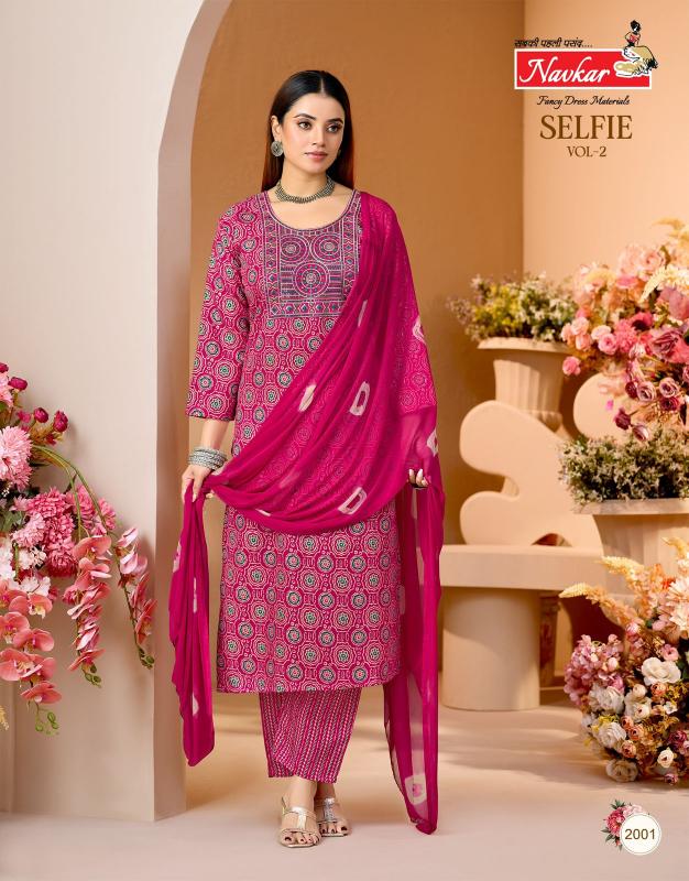 NAVKAR SELFIE vol 2 Wholesale kurtis online - Sanvari Fashion