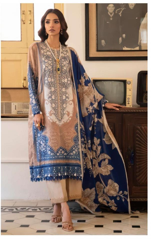 Alzohaib Az-1361 – Pakistani Kurti Pant With Dupatta - Wholesale Catalog - Sanvari Fashion