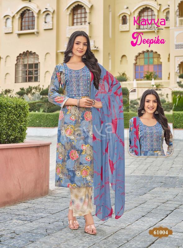 KAVYA DEEPIKA Vol 61 Ahmedabad wholesale market for kurtis - Sanvari Fashion