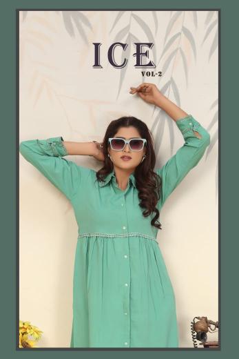 Moksh International ICE VOL- 2 Wholesale kurtis in Pune - Sanvari Fashion