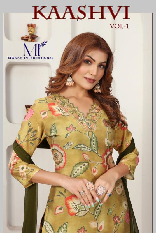 MOKSH INTERNATIONAL KAASHVI VOL- 1 wholesale indian kurti - Sanvari Fashion