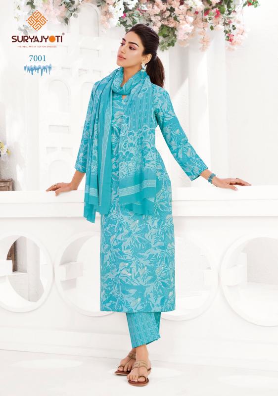 Suryajyoti Icelook Vol-7 – Kurti Pant With Dupatta - Wholesale Catalog - Sanvari Fashion