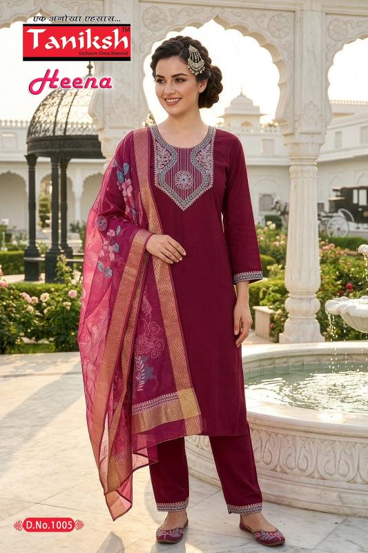 TANIKSH HEENA vol 1 wholesale indian kurti suppliers - Sanvari Fashion