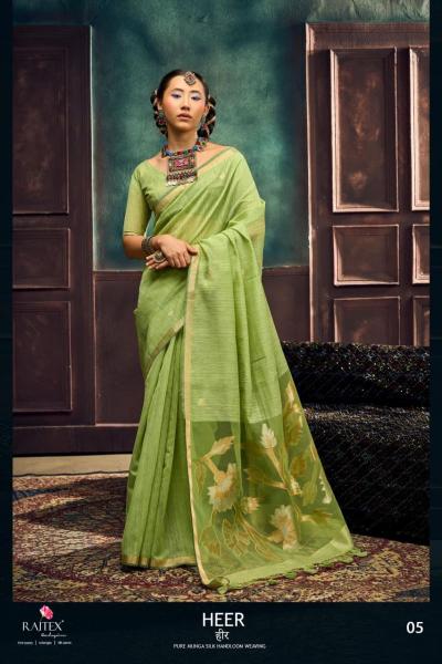 Rajtex Heer catalog saree for wholesale - Sanvari Fashion