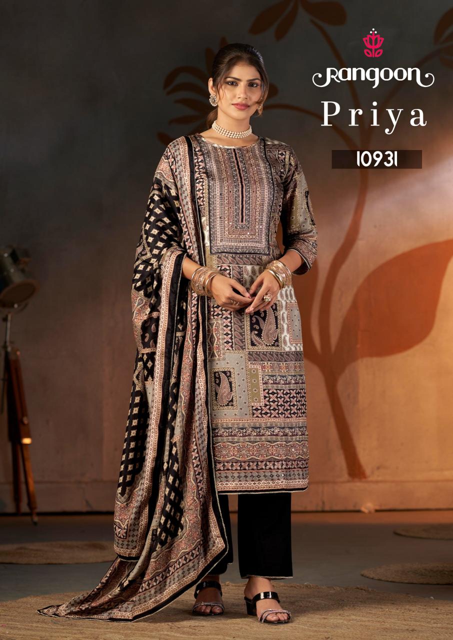 Rangoon Priya catalog kurti manufacturer and wholesaler - Sanvari Fashion