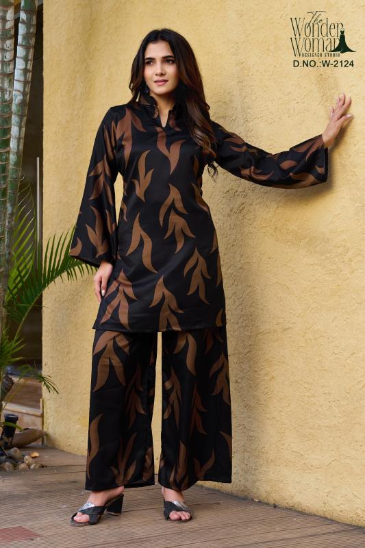The Wonder Woman W 2124 catalog co ord sets womens shein - Sanvari Fashion