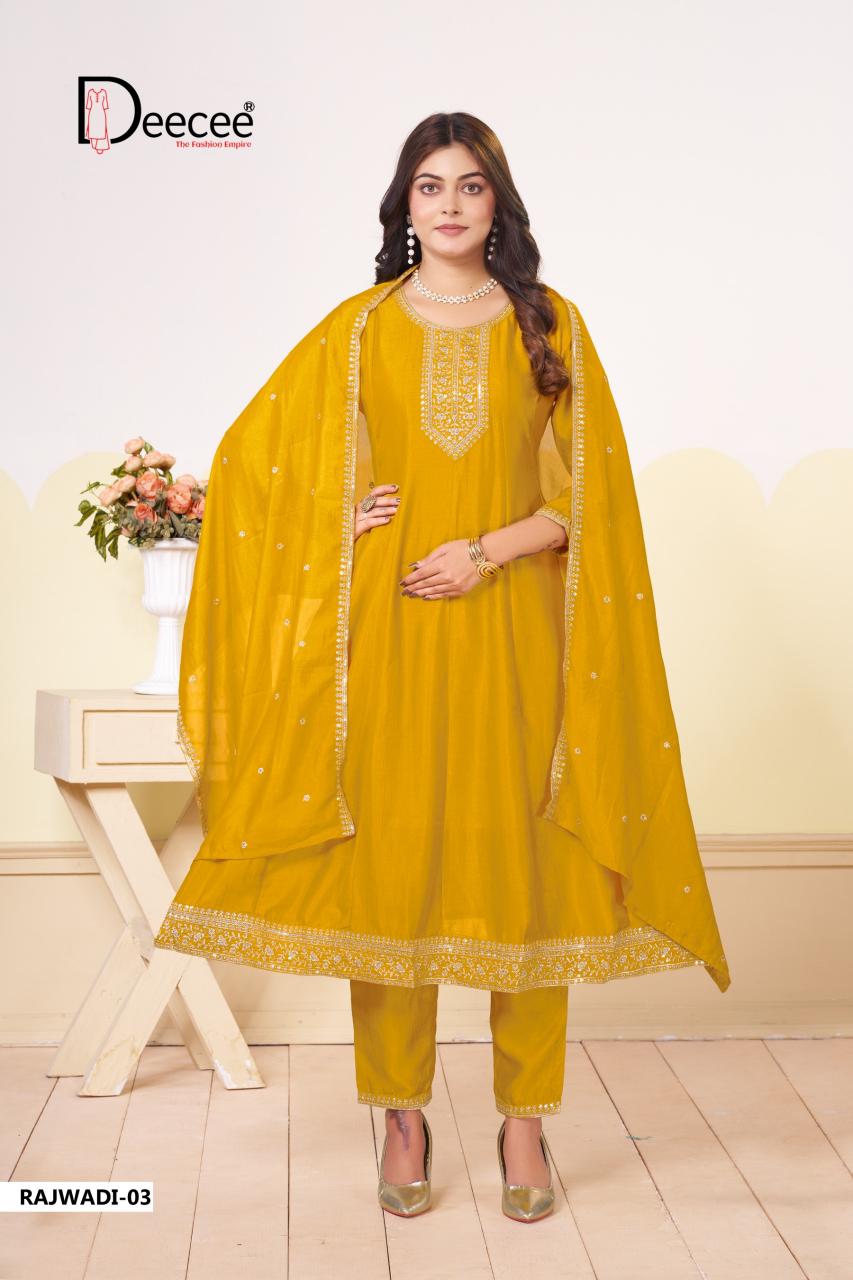 Deecee Rajwadi catalog top best designer kurti wholesale shop in mumbai - Sanvari Fashion