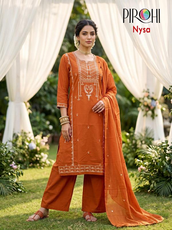 Pirohi Nysa catalog kurti wholesale price - Sanvari Fashion