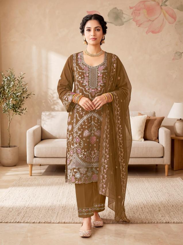 Radhika Azara Safia catalog surat dress materials online retail - Sanvari Fashion