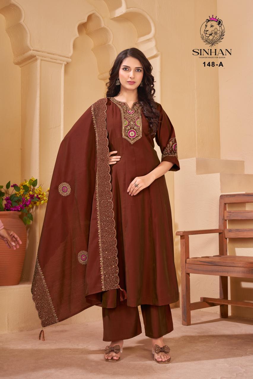Sinhan 148 catalog ladies kurti wholesale market in ludhiana - Sanvari Fashion