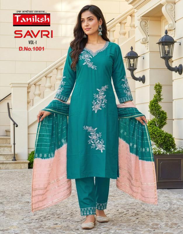 Tanishk Savri vol 1 catalog wholesale bazaar manufacturers and suppliers of kurtis - Sanvari Fashion