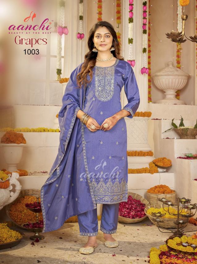 Aanchi Grapes catalog fancy kurtis wholesale in chennai - Sanvari Fashion