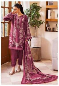 Alzohaib Noura Vol 1 catalog Chiffon Dupatta pakistani suits wholesale - Sanvari Fashion