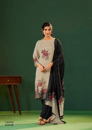 Glossy Simar Carnival 6224 catalog salwar kameez wholesale in madhyamgram video - Sanvari Fashion