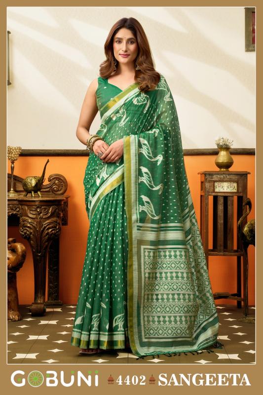 Gobuni Sangeeta catalog wholesale saree for business - Sanvari Fashion