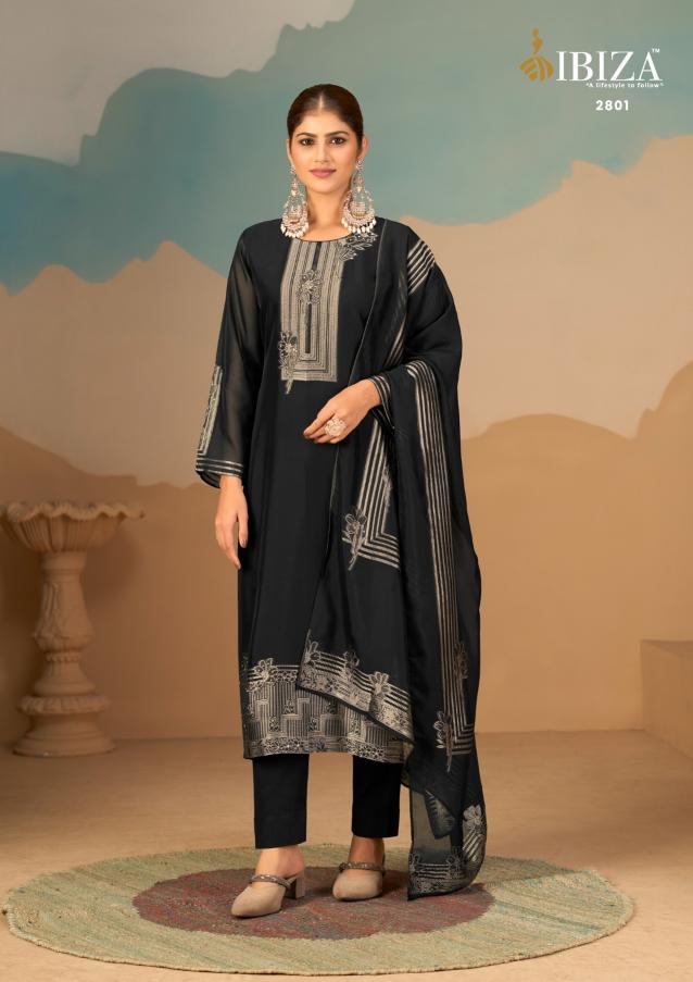 Ibiza Noorani catalog unstitched salwar kameez wholesalers kolkata - Sanvari Fashion