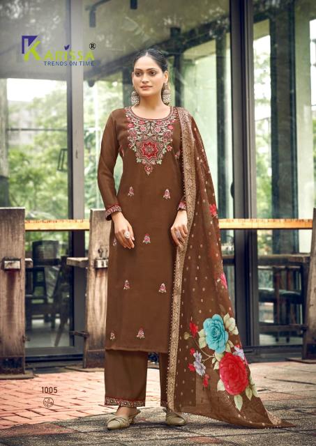 Karissa Nora Vol 5 catalog stitched kurtis wholesaler in surat - Sanvari Fashion